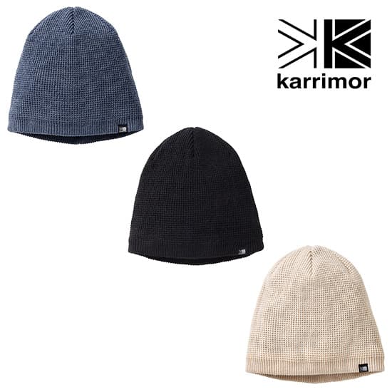 カリマー ワッフルビーニー KRM200204  帽子 waffle beanie 2025年秋冬新作