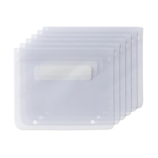 パーゴワークス POPSバッグ(S) pworksUA412  ジッパーバッグ 6枚セット  2025年秋冬新作