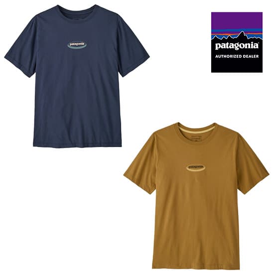 パタゴニア メンズ・'95 オーバル・ロゴ・Tシャツ 37847 メンズ/男性用 半袖Tシャツ M's '95 Oval Logo T-Shirt 2026年春夏新作
