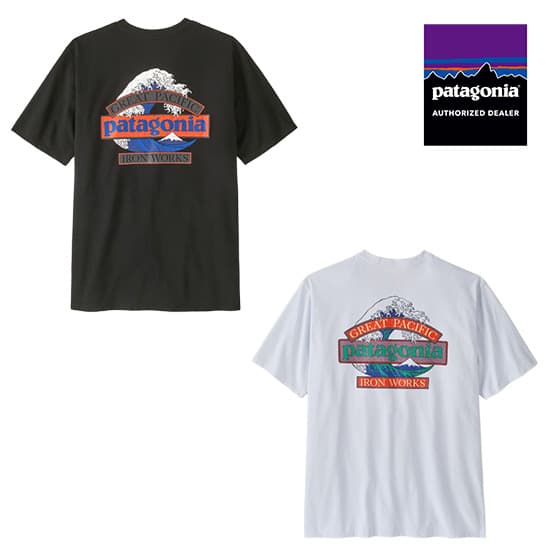 パタゴニア メンズ・グレート・ウェーブス・レスポンシビリティー 37873 メンズ/男性用 半袖Tシャツ M's Great Waves Responsibili-Tee 2026年春夏新作