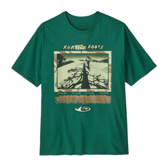 パタゴニア メンズ・ラン・ライク・ルーツ・レスポンシビリティー 37874 メンズ/男性用 半袖Tシャツ M's Run Like Roots Responsibili-Tee 2026年春夏新作