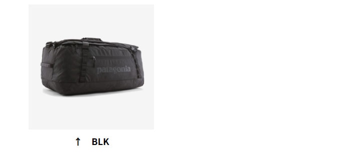 パタゴニア ブラックホール・ダッフル 70L 49348 バックパック Black