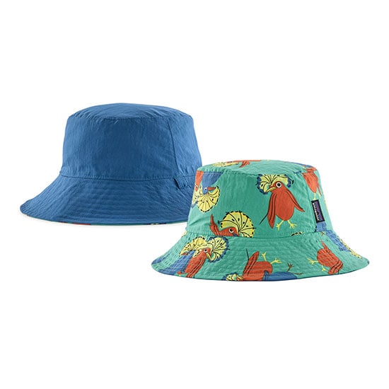 パタゴニア ベビー・サン・バケツ・ハット 66077 キッズ/子供用 帽子 Baby Sun Bucket Hat ハット 耐風性 耐水性 リバーシブル