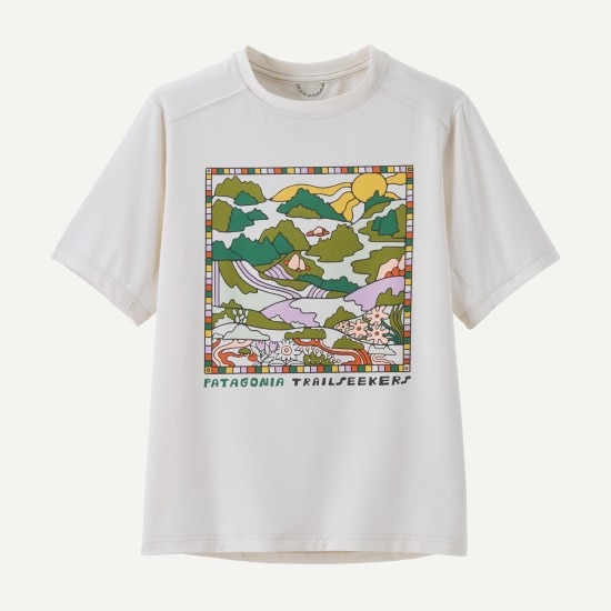 パタゴニア キッズ・キャプリーン・シルクウェイト・Tシャツ 62381 キッズ/子供用 半袖Tシャツ Ks Cap SW T-Shirt ※クリアランスセール【返品交換不可】