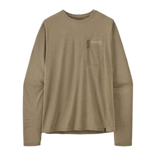 パタゴニア メンズ・ロングスリーブ・キャプリーン・クール・サン・シャツ（ウォーター・ピープル・バナー） 44931 メンズ/男性用 長袖Tシャツ M's L/S Cap Cool Sun Shirt - Water People Banner 2026年春夏新作