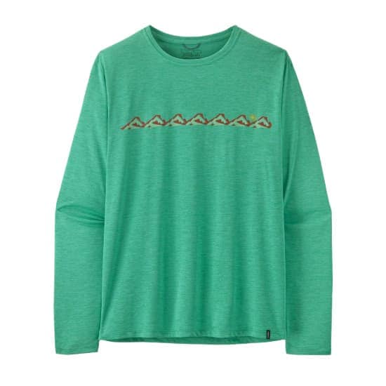 パタゴニア メンズ・ロングスリーブ・キャプリーン・クール・デイリー・シャツ（トレイルチェック） 45450 メンズ/男性用 長袖Tシャツ M's L/S Cap Cool Daily Shirt - Trailcheck 2026年春夏新作