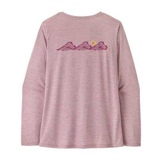 パタゴニア ウィメンズ・ロングスリーブ・キャプリーン・クール・デイリー・シャツ（トレイルチェック） 45458 レディース/女性用 長袖Tシャツ W's L/S Cap Cool Daily Shirt - Trailcheck 2026年春夏新作