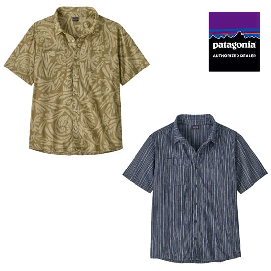 パタゴニア メンズ・バック・ステップ・シャツ 53142 メンズ/男性用 半袖シャツ M's Back Step Shirt 2026年春夏新作