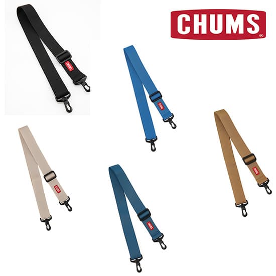 チャムス ショルダーストラップ38mm CH62-1960  ショルダーバッグ ベルト Shoulder Strap 38mm 2025年秋冬新作