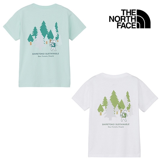 ザノースフェイス ショートスリーブシレトコトコティー NTJ32642ST キッズ/子供用 半袖Tシャツ S/S Shiretoko Toko Tee 2026年春夏新作