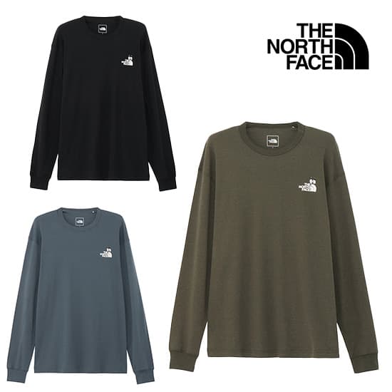 ザノースフェイス ロングスリーブズーピッカーティー NT32658 ユニセックス/男女兼用 長袖Tシャツ L/S Zoo Picker Tee ※クリアランスセール【返品交換不可】