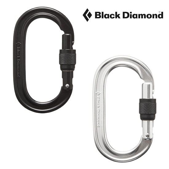 ブラックダイヤモンド オーバルキーロックスクリューゲート BD10081  カラビナ