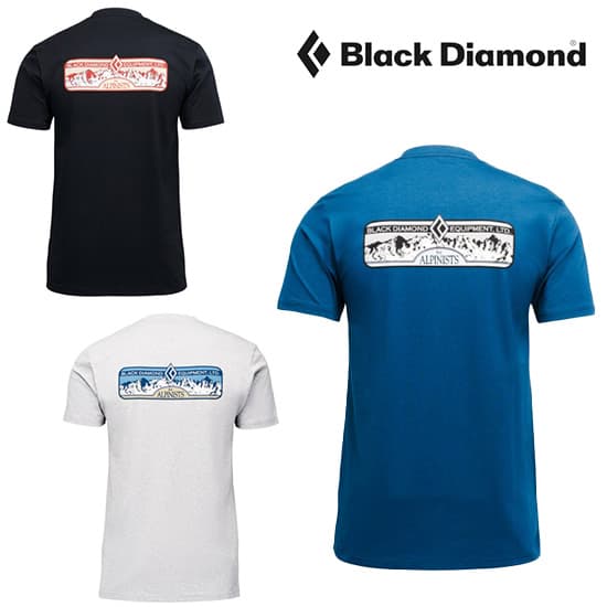 ブラックダイヤモンド メンズ ヘリテージアルピニストティー BD67157 メンズ/男性用 半袖Tシャツ 