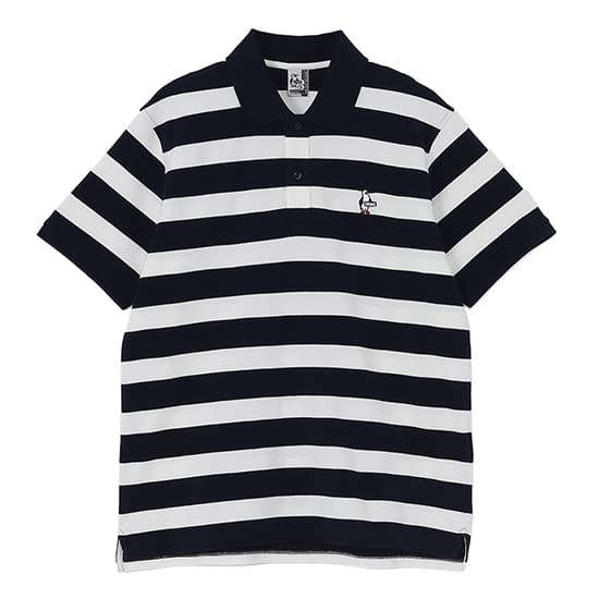 チャムス ブービーボーダーポロシャツ CH02-1272 メンズ/男性用  Booby Border Polo Shirt ※クリアランスセール【返品交換不可】