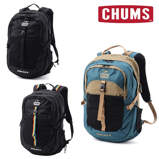 チャムス スプリングデール25 CH60-4098 ユニセックス/男女兼用 バックパック Spring Dale 25 2026年春夏新作