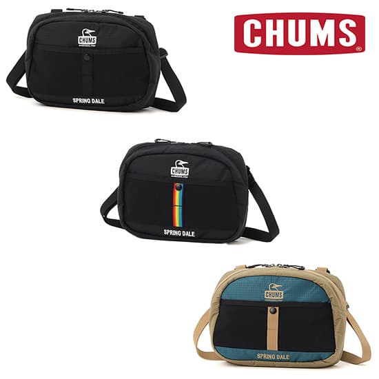 チャムス スプリングデールショルダーバッグ CH60-4101 ユニセックス/男女兼用  Spring Dale Shoulder Bag 2026年春夏新作