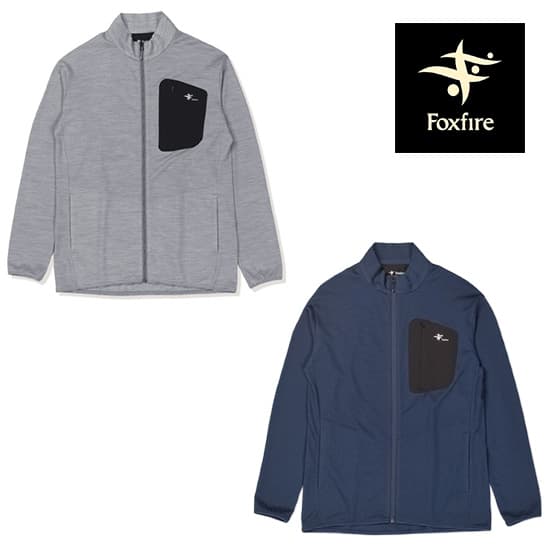 フォックスファイヤー マイクログリッドウールフルZIP FXF5215654 メンズ/男性用 ジップシャツ Micro Grid Wool Full Zip ※クリアランスセール【返品交換不可】