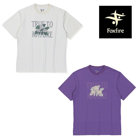 フォックスファイヤー TSフラワーTTN T S/S FXF8215681 レディース/女性用 半袖Tシャツ TS Flower TTN Tee S/S 2026年春夏新作