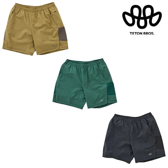 ティートンブロス  TB261-500 メンズ/男性用 ショートパンツ Scrambling Short 2026年春夏新作