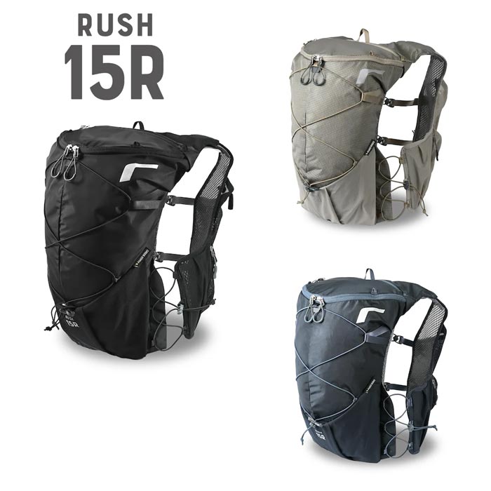 パーゴワークス ラッシュ15R pworksRP603 RUSH 15R リュック トレランパック トレイルランニング リュック 2026年モデル