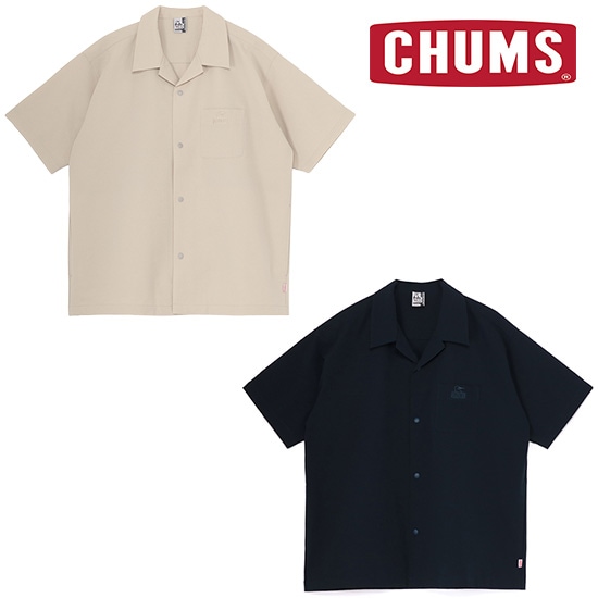 チャムス シアチャッカーストレッチシャツ CH12-1261 レディース/女性用 半袖シャツ Seerchucker Stretch S/S Shirt 2026年春夏新作