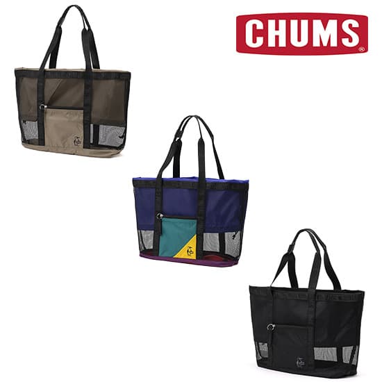 チャムス メッシュトートバッグ CH60-4087   Mesh Tote Bag 2026年春夏新作
