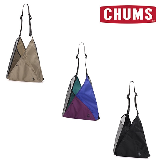 チャムス メッシュトライアングルショルダートートバッグ CH60-4088   Mesh Triangle Shoulder Tote Bag 2026年春夏新作