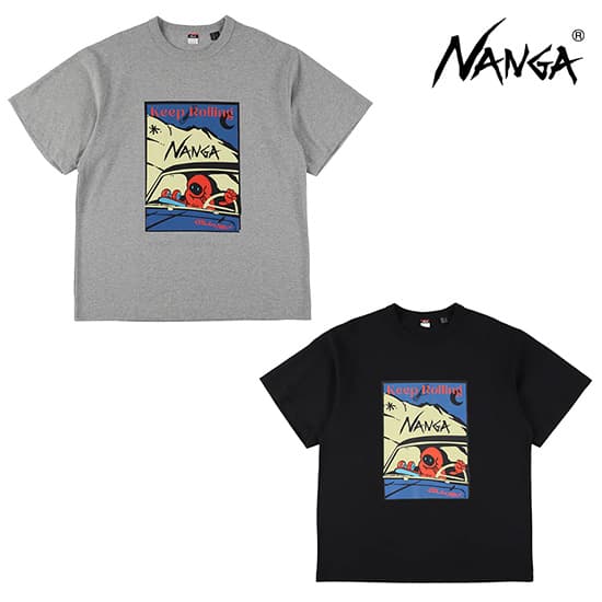 ナンガ エコハイブリッド キープローリング Tシャツ N2610-1M037Z メンズ/男性用 Tシャツ/カットソー ECO HYBRID KEEP ROLLING TEE 2026年春夏新作