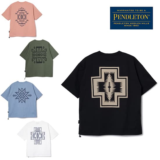 ペンドルトン メンズ ショートスリーブ カルキュロ ライトウェイトジャージー Tシャツ 19802292 メンズ/男性用 半袖Tシャツ  2026年春夏新作
