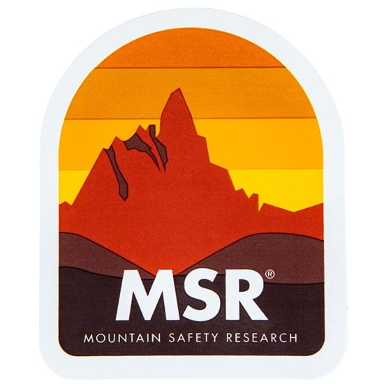 MSR MSR ロックスパイアステッカー MSR36907 ステッカー デカール ロゴステッカーシール アウトドアステッカー 株式会社モチヅキ正規取引店