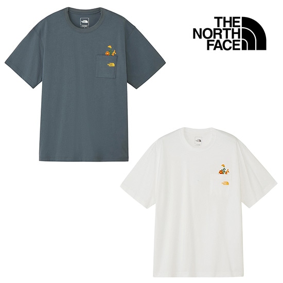 ザノースフェイス ショートスリーブフラッシュドライフラワーロゴティー NT32638 メンズ/男性用 半袖Tシャツ S/S FD Flower Logo Tee 2026年春夏新作