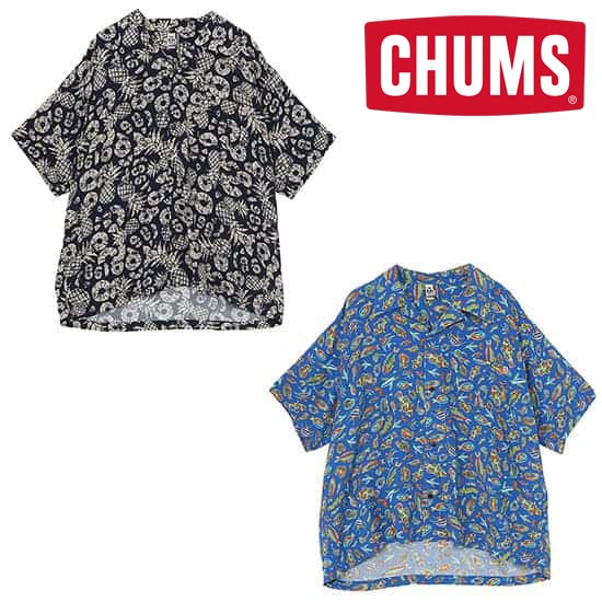 チャムス チャムロハシャツ メンズ/男性用 CH02-1263  半袖シャツ Chumloha Shirt 2026年春夏新作