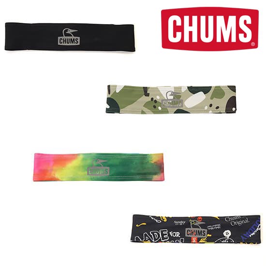 チャムス ランニングヘアバンド CH09-1375 ユニセックス/男女兼用 Running Hair Band 2026年春夏新作
