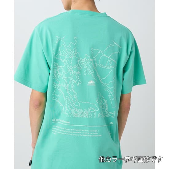 スノーピーク HQ Topographic Map T-Shirt TS-26SU003 ユニセックス