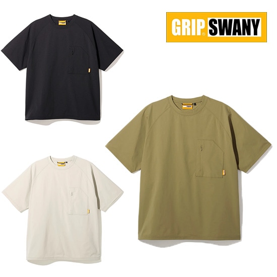 グリップスワニー GS AIRFLOW TEE 2.0 GSMCT-113 メンズ/男性用 半袖Tシャツ  2026年春夏新作