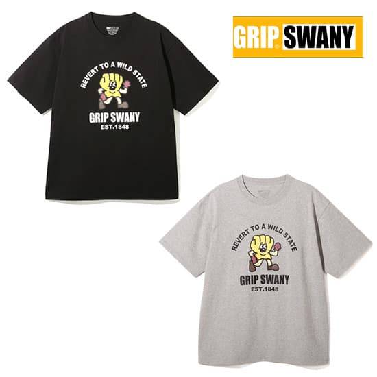 グリップスワニー SWANY BOY TEE GSMCT-118 メンズ/男性用 半袖Tシャツ  2026年春夏新作