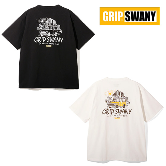 グリップスワニー TRAVERING BEAR TEE GSMCT-121 メンズ/男性用 半袖Tシャツ  2026年春夏新作