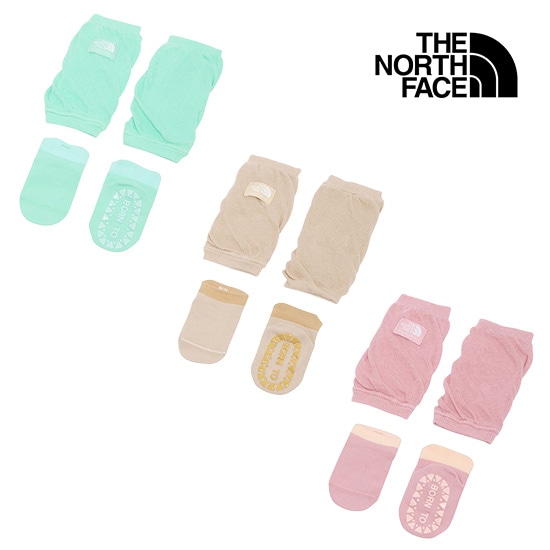 ザノースフェイス サンシェード レッグ カバー&ソックス セット（ベビー） NNB82510 キッズ/子供用 靴下 B Sunshade Leg Cover&Socks Set ※クリアランスセール【返品交換不可】