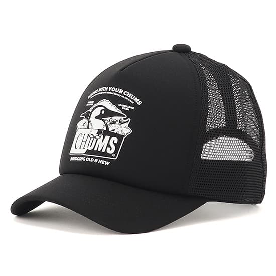 チャムス キッズチャムストラッカーキャップ CH25-1085 キッズ/子供用 帽子 Kids CHUMS Trucker Cap 2026年春夏新作
