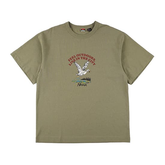 ナンガ エコハイブリッド ダックビンテージ Tシャツ N2610-1M058Z メンズ/男性用 Tシャツ/カットソー ECO HYBRID DUCK VINTAGE TEE 2026年春夏新作
