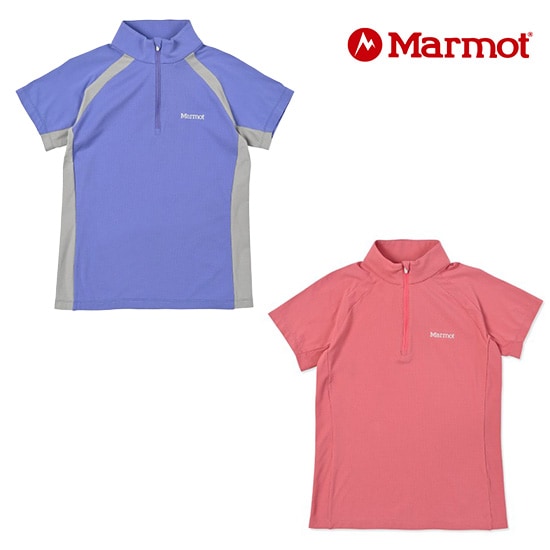 マーモット ウィメンズ クライムスキンハーフジップ ショートスリーブ MTSS26WST045 レディース/女性用 Tシャツ W's Climb Skin Half-Zip S/S 2026年春夏新作