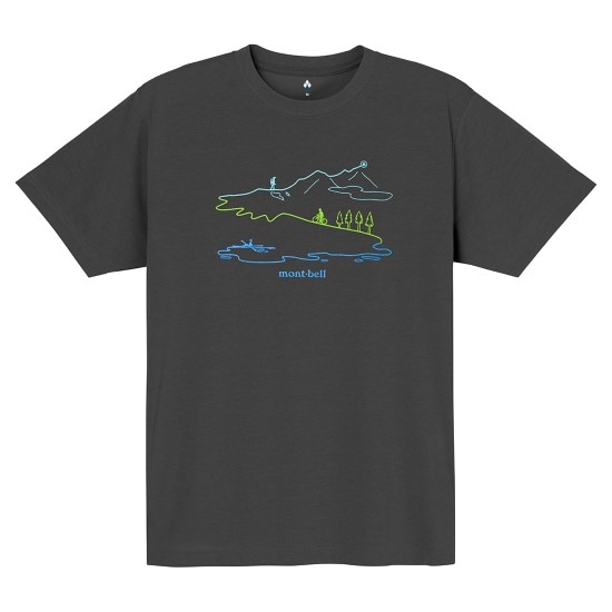 モンベル WIC.T ロングトラック 1114734 メンズ/男性用 半袖Tシャツ  2026年春夏新作