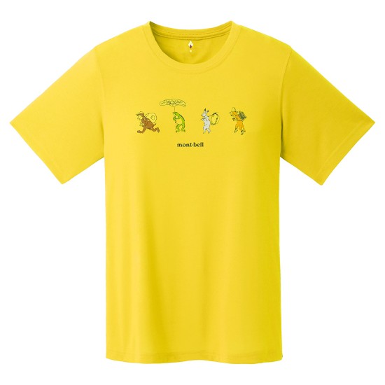 モンベル WIC.T Women's 鳥獣キャンプ 1114791 レディース/女性用 半袖Tシャツ  2026年春夏新作