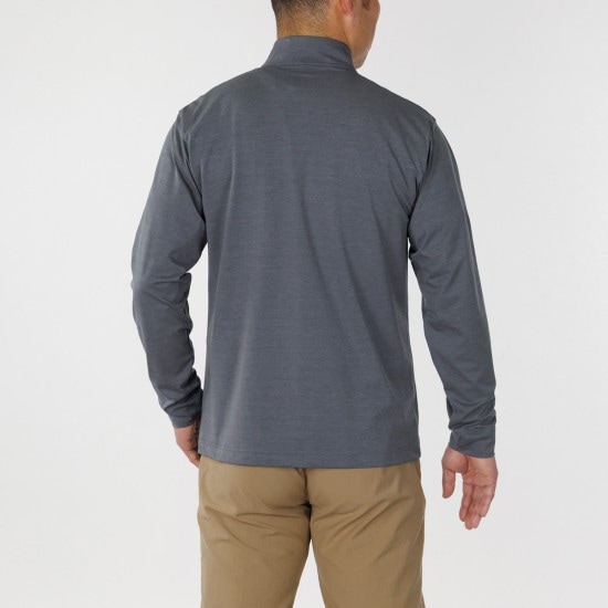 モンベル WIC. UVテクト ロングスリーブジップシャツ Men's 1114932