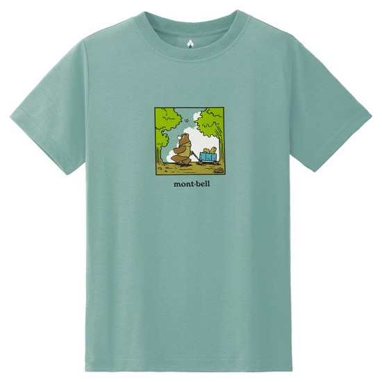 モンベル WIC.T Kid's ベア ワゴン 1114805 キッズ/子供用 半袖Tシャツ  2026年春夏新作