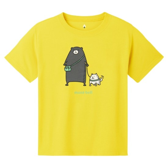 モンベル WIC. T Kid's おさんぽ 1114965 キッズ/子供用 半袖Tシャツ  2026年春夏新作