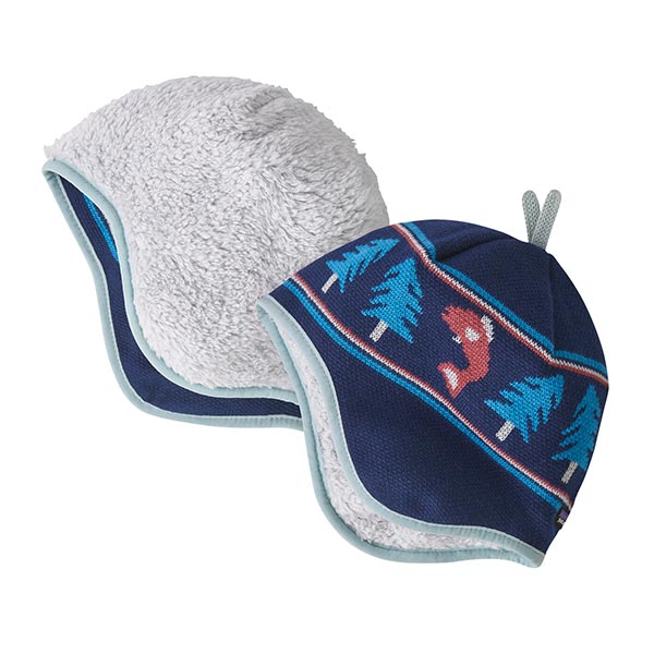 パタゴニア ベビー リバーシブル ビーニー 60595 キッズ/子供用 帽子 Baby Reversible Beanie WAFO ※クリアランスセール【返品交換不可】