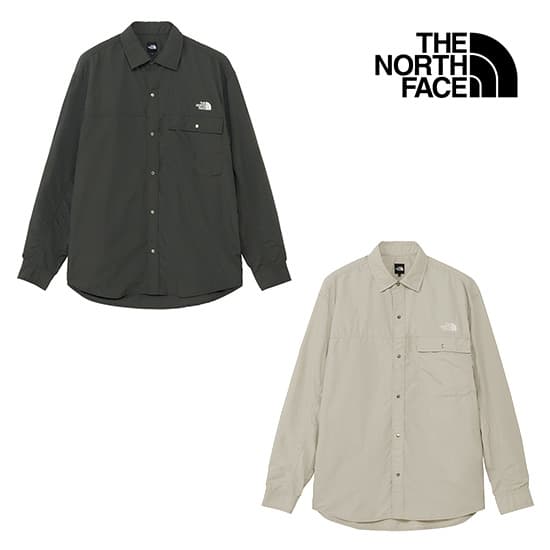 ザノースフェイス ロングスリーブヌプシシャツ NR62634 ユニセックス/男女兼用 長袖シャツ L/S NUPTSE SHIRT 2026年秋冬新作