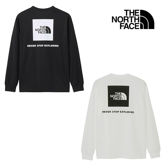 ザノースフェイス ロングスリーブバックスクエアロゴティー NT32442 メンズ/男性用 長袖Tシャツ L/S BACK SQ LOGO T 2026年秋冬新作
