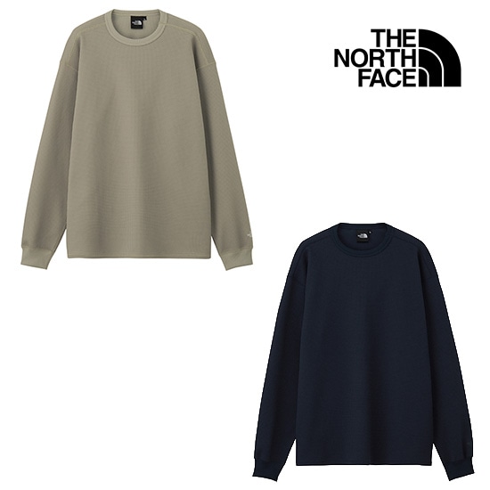 ザノースフェイス ロングスリーブワッフルクルー NT62636 ユニセックス/男女兼用 長袖Tシャツ L/S WAFFLE CREW 2026年秋冬新作